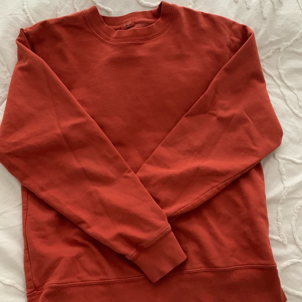 Burnt Orange Crewneck